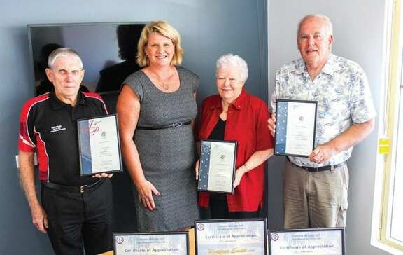 Local Justice of the Peace recipients get award