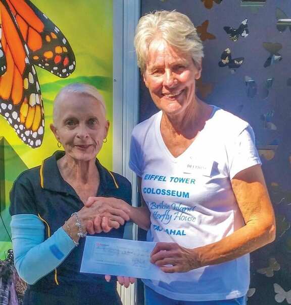 Butterfly House presents award