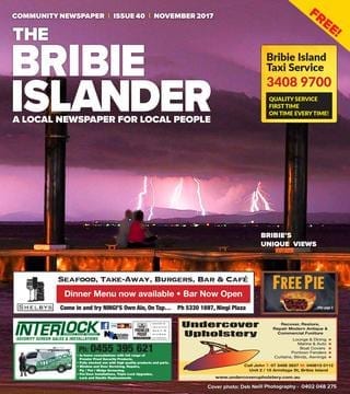 The Bribie Islander – November 2017 Issue 40