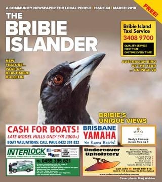 The Bribie Islander – March 2018 Issue 44
