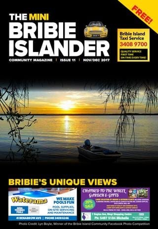 The Mini Bribie Islander Glossy Magazine – Nov/Dec 2017 Issue 11