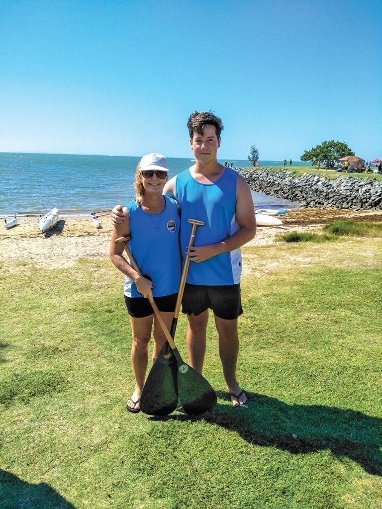 Mahalo Club – Mother and son compete in canoeing competition