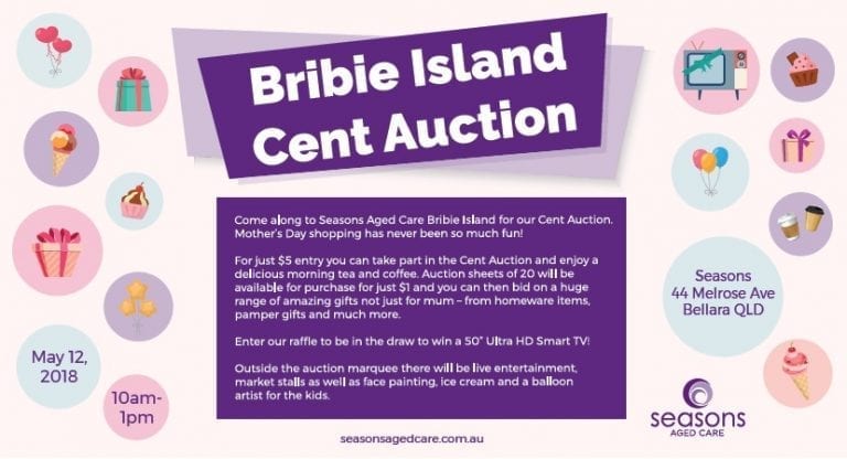 Bribie Island Cent Auction – Aged care
