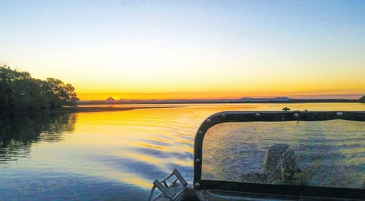 Fishing report. Tide times. Fishing spots. Bribie island. Moreton Bay. Brisbane. Queensland