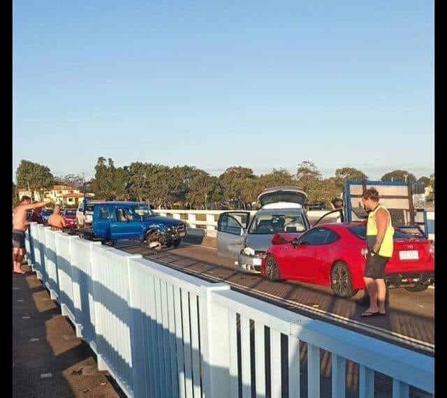 car crash news moreton bay bribie island