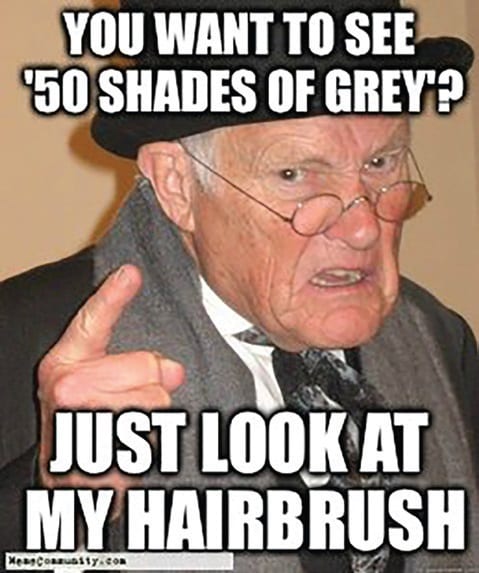 Reasons for grey hair