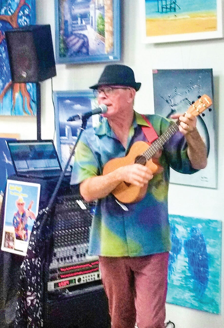 ENTERTAINERS OF THE Island – KEITH HAIGH | The Bribie Islander