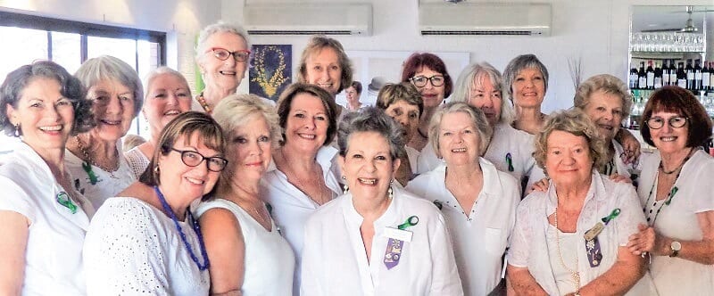 International Womens Day. Bribie Island. Local clubs and groups