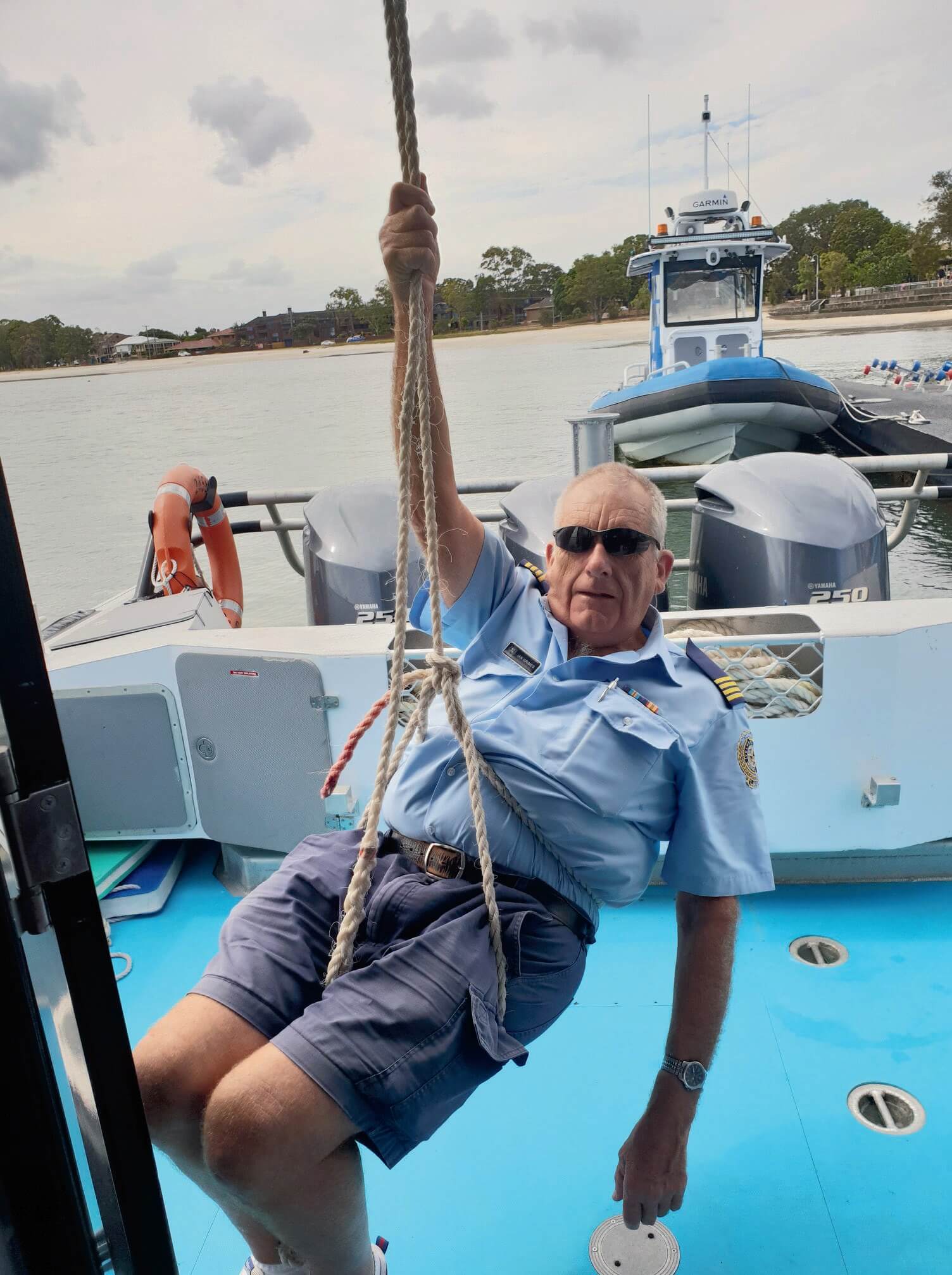 Voluntary Marine Rescue. Bribie Island. Moreton Bay. Brisbane. Boating rescue.