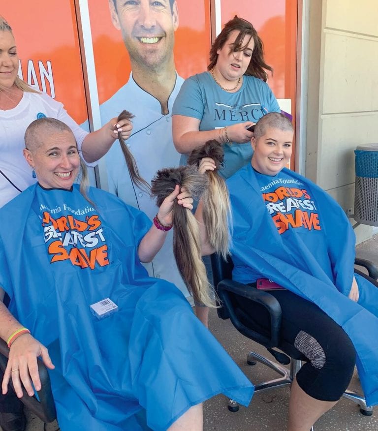 THE GREAT SHAVE RAISES DOLLARS FOR CANCER RESEARCH