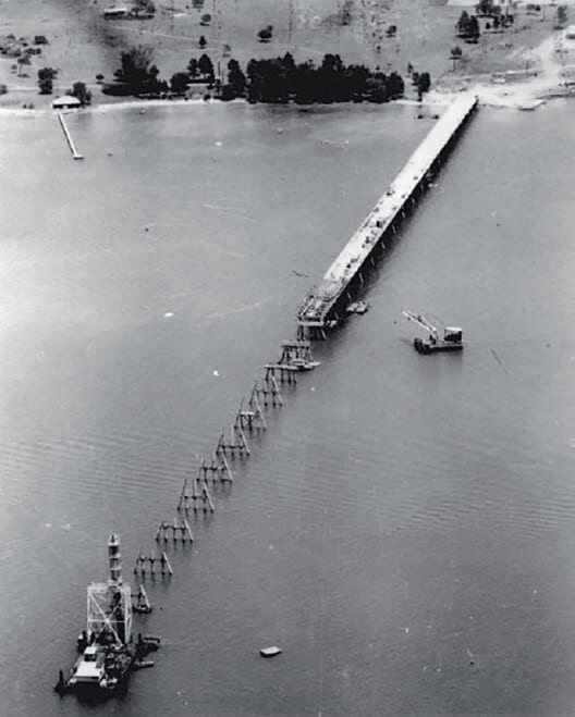 Bribie Island Bridge. History. Historical. Landmarks. Queensland. Australian-1