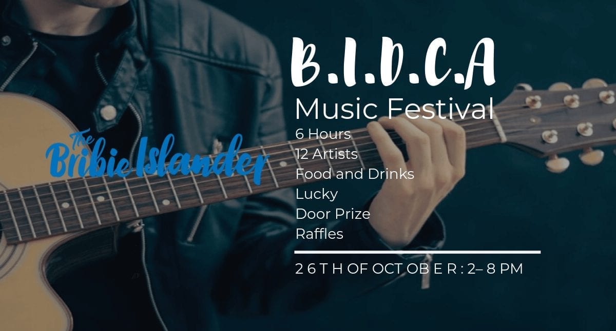 bidca music festival bribie island