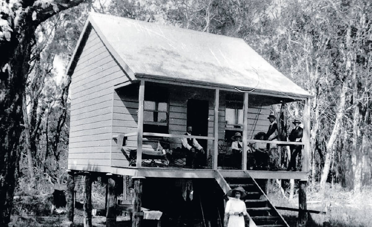 Timber Industry History. Bribie Island. Moreton Bay. Queensland. Australia-11
