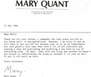 celebrities famous people actors (8) MARY QUANT DBE