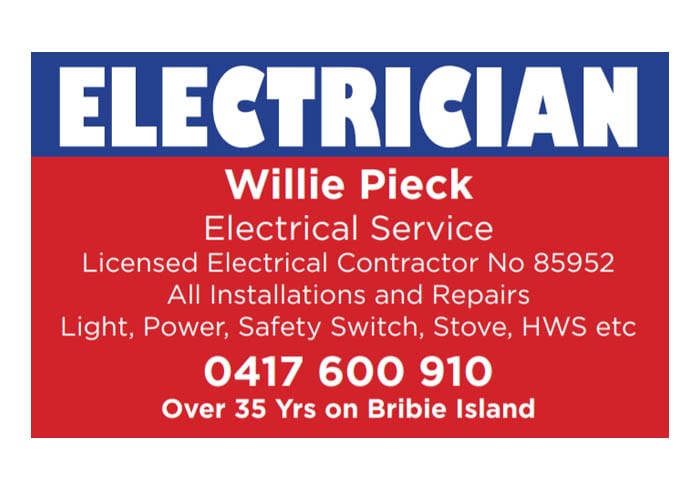 Electrician – Willie Pieck