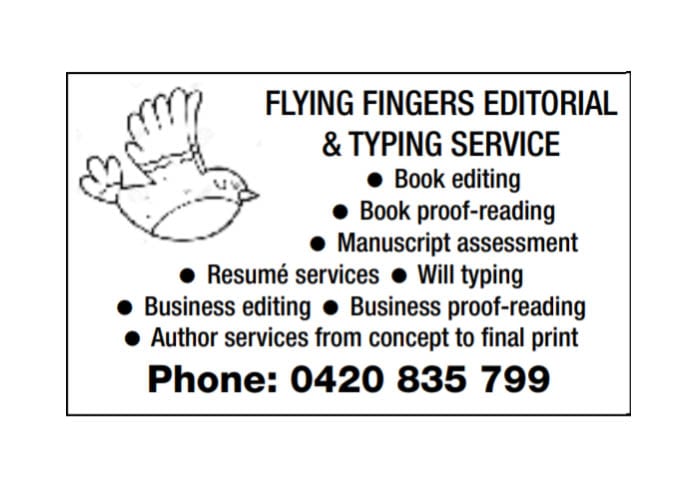 Flying Fingers Editorial and Typing Services