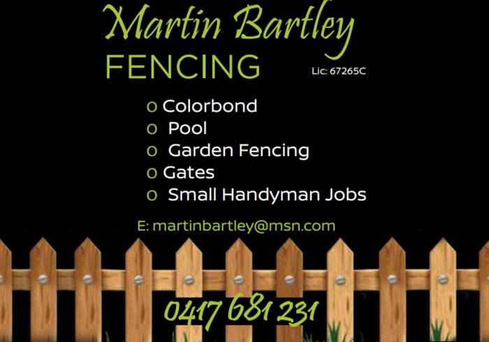 Martin Bartley Fencing