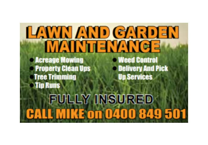 Lawn and Garden Maintenance – Mike