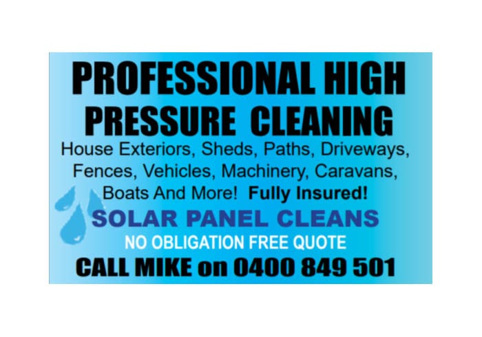 Professional High Pressure Cleaning