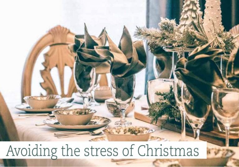 Avoiding the stress of Christmas