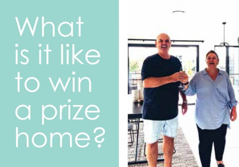 What is it like to win a prize home?