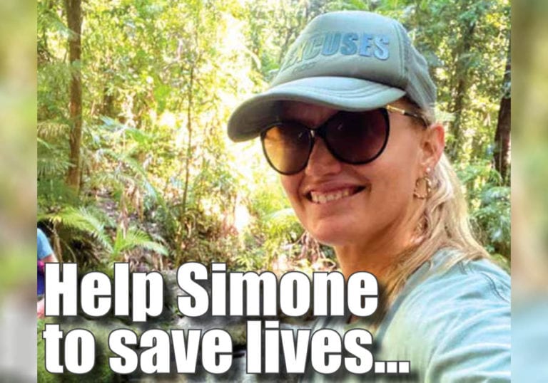Help Simone to save lives…