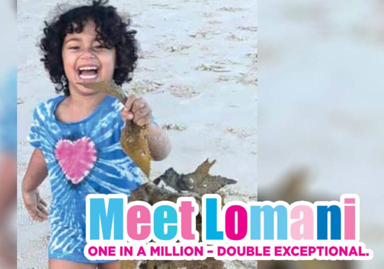 Meet Lomani ONE IN A MILLION – DOUBLE EXCEPTIONAL